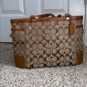 Coach hand bag